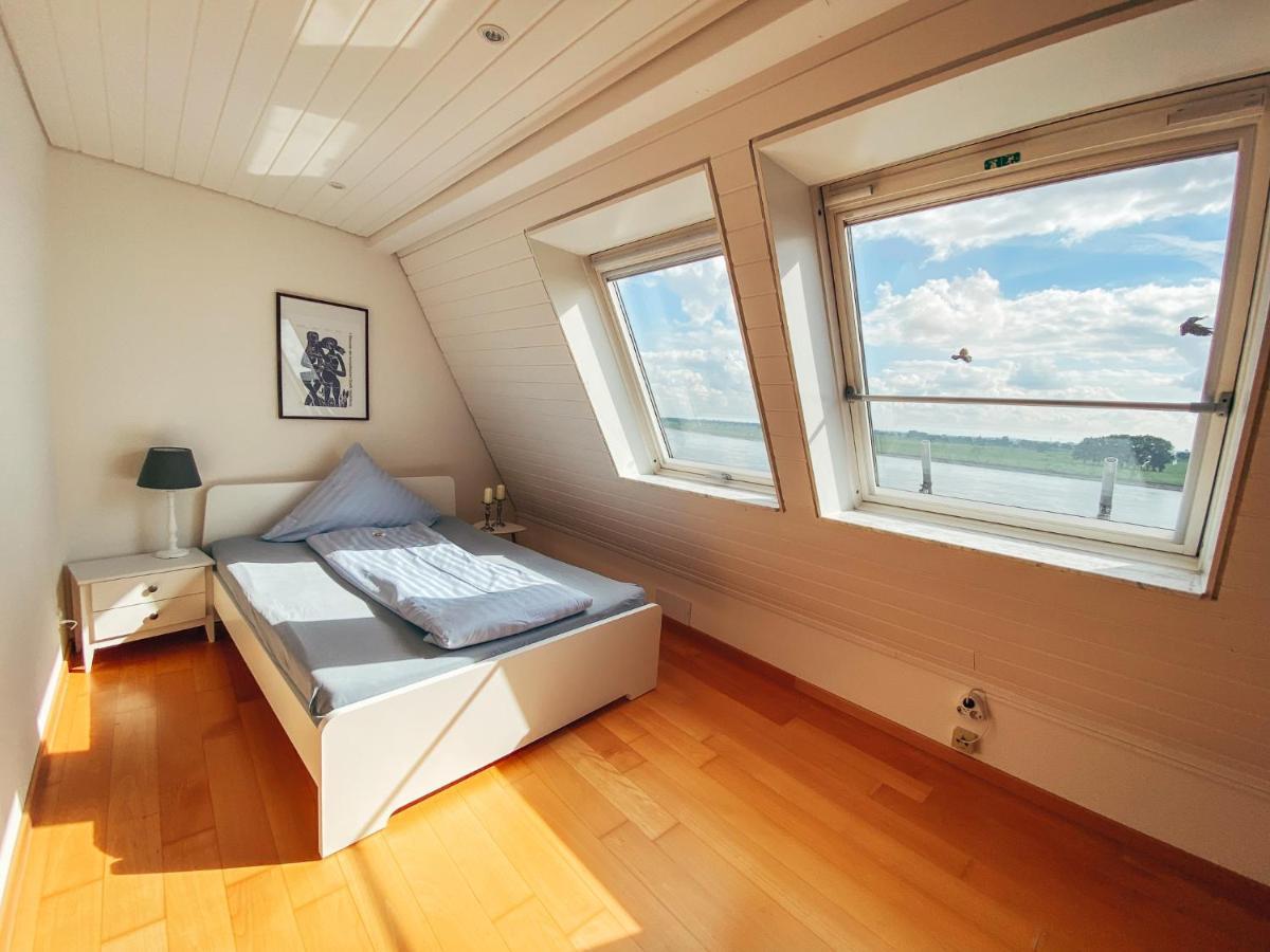 Rheinloft 3 - Grosse Giebelwohnung Mit Dachterrassen An Der Rheinpromenade Emmerich Ngoại thất bức ảnh